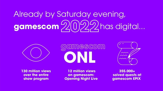 Gamescom 2022 Opening Ceremony Achieves Over 12 Million Views - 95gameshop