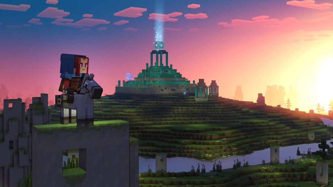 Journalists talked about building and PvP in Minecraft Legends preview - 95gameshop