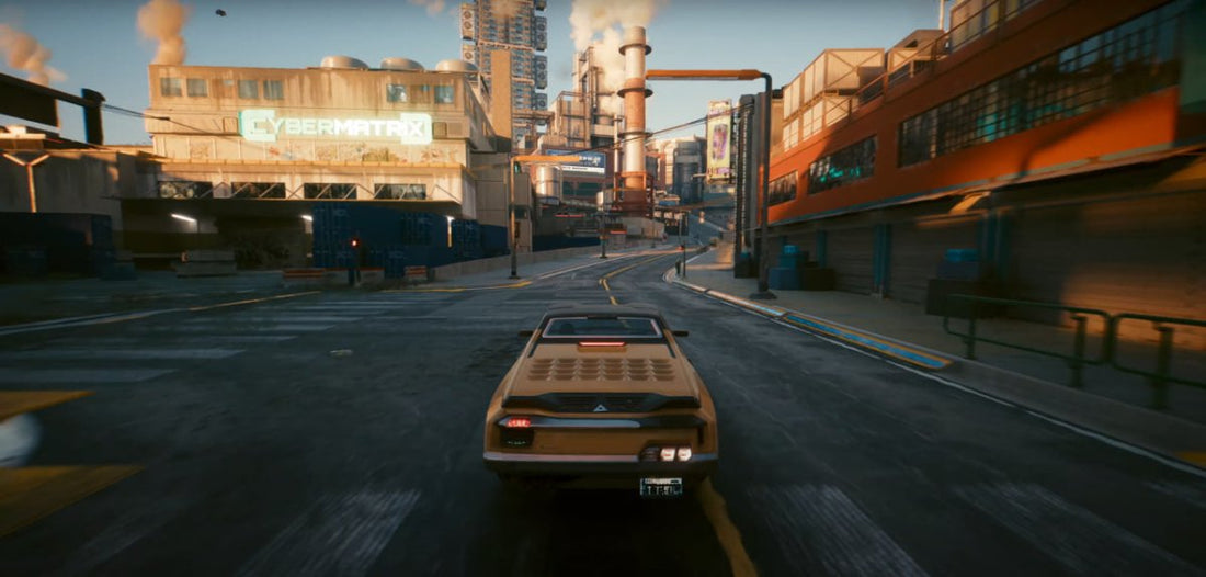 Night City is transformed in a video about the benefits of Overdrive Mode for Cyberpunk 2077 - 95gameshop