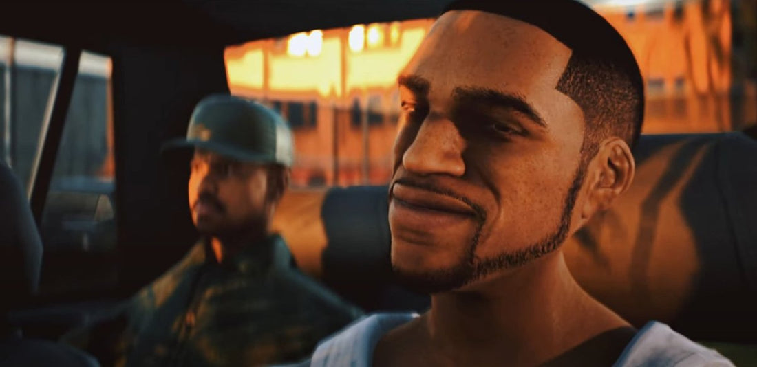 One of the GTA: San Andreas scenes was recreated using the Unreal Engine 5 - 95gameshop