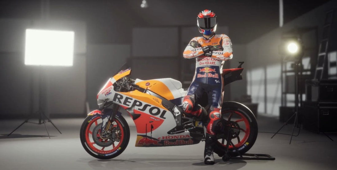 Rain and motorcycle racing in the MotoGP 23 announcement trailer - 95gameshop